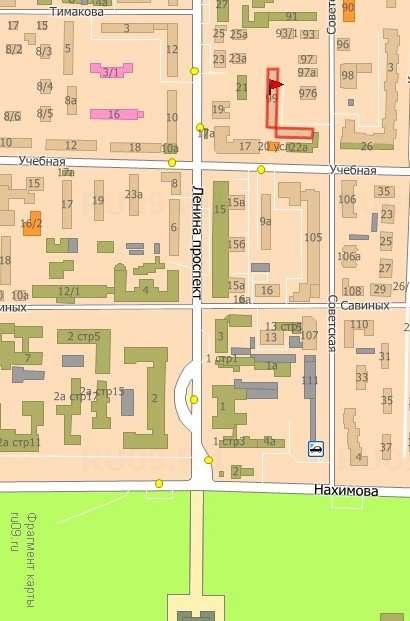 Дизайнеров 13 томск карта